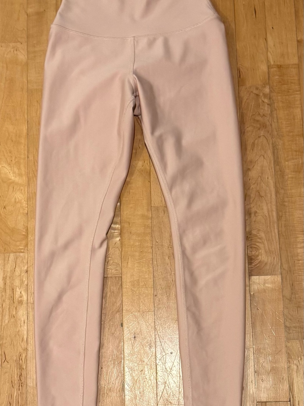 ALO YOGA Light Pink High Waist Airlift Leggings